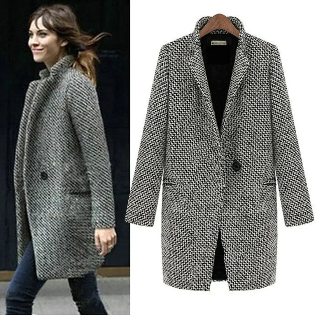 AMARA™ | Long Wool Coat 