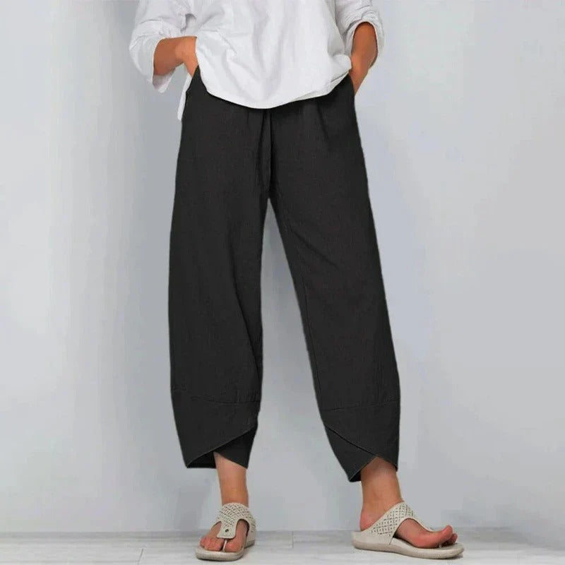 Sorella | Relaxed Cropped Wide Leg Pants