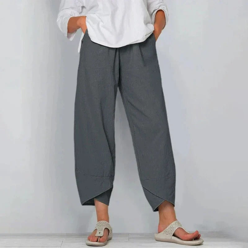 Sorella | Relaxed Cropped Wide Leg Pants
