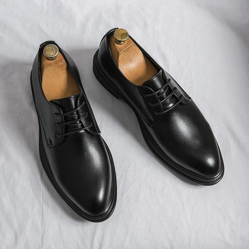 Antonio | Men's Classic Leather Derby Shoes