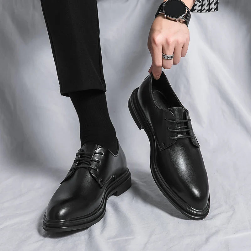 Antonio | Men's Classic Leather Derby Shoes