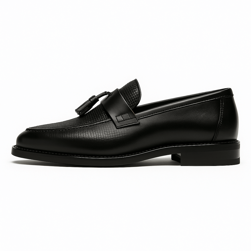 Enzo | Men's Leather Tassel Loafers