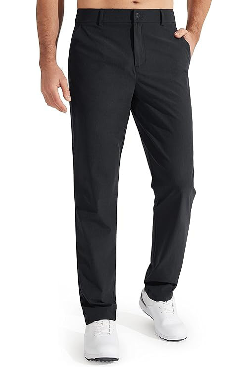 Tristan | Stretch Straight-Leg Performance Trousers