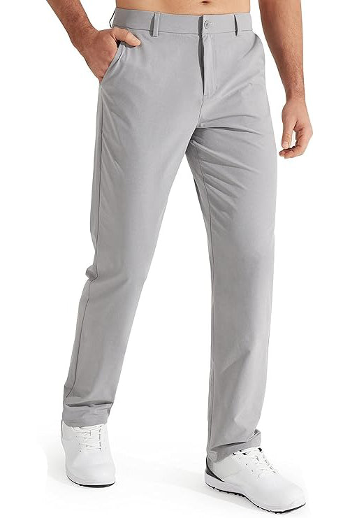 Tristan | Stretch Straight-Leg Performance Trousers