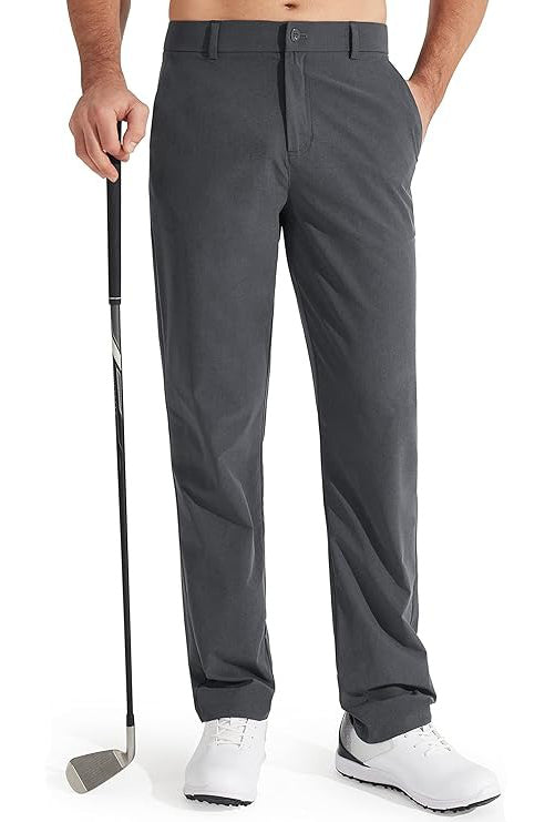 Tristan | Stretch Straight-Leg Performance Trousers