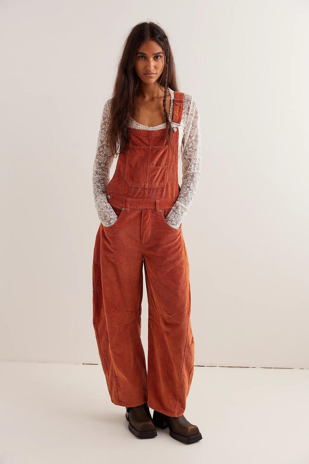 ISABELLE™ - Stylish Overalls with Barrel Leg &amp; Adjustable Fit
