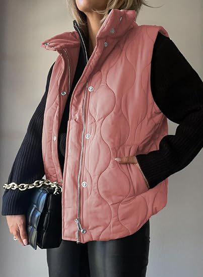 DARCY™ - Chic Lightweight Button-Up Puffer Vest