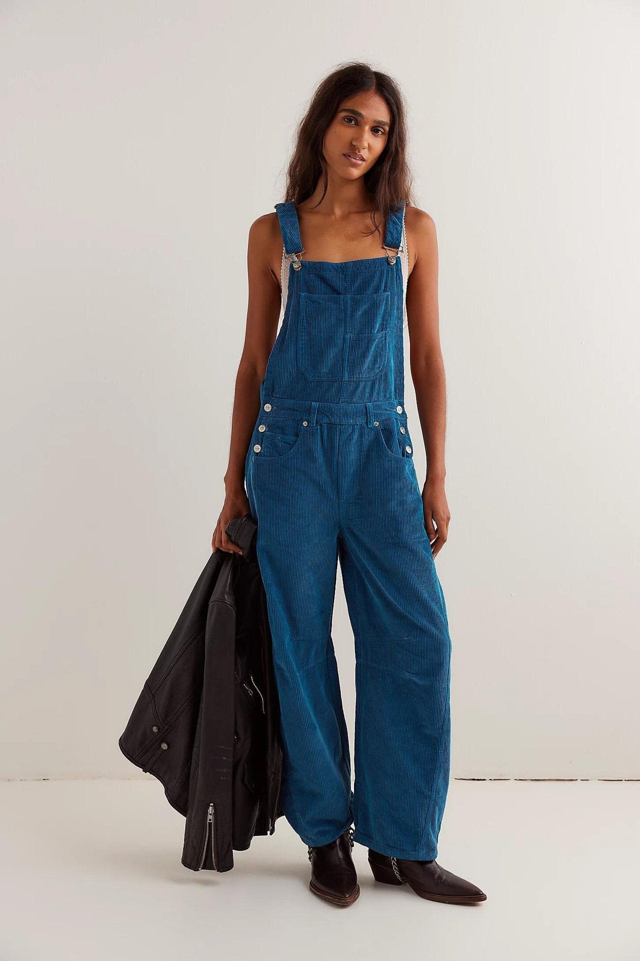 ISABELLE™ - Stylish Overalls with Barrel Leg &amp; Adjustable Fit