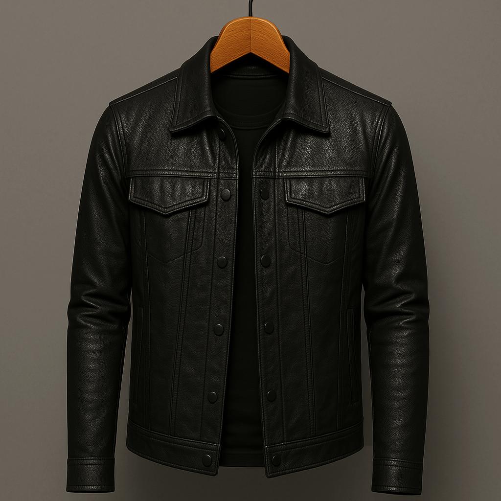 Ryder | Men's Vintage Leather Moto Jacket