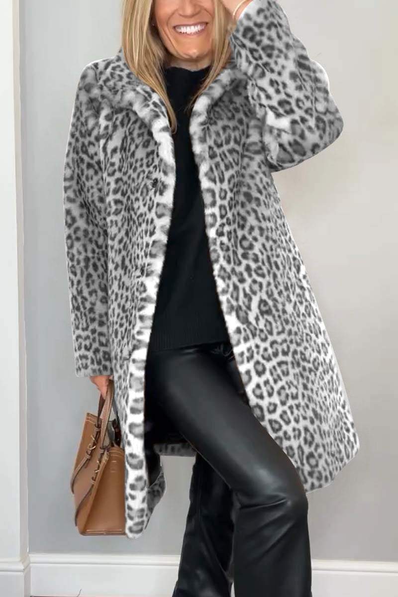 ROSA™ | Leopard Winter Coat