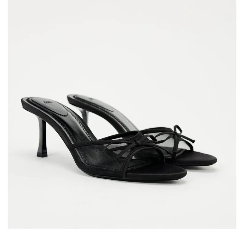 JOYCE™ – Sleek Minimalist Heeled Sandals 