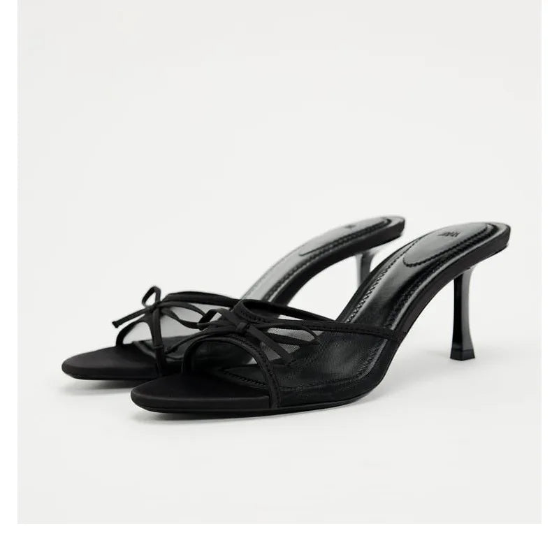 JOYCE™ – Sleek Minimalist Heeled Sandals 