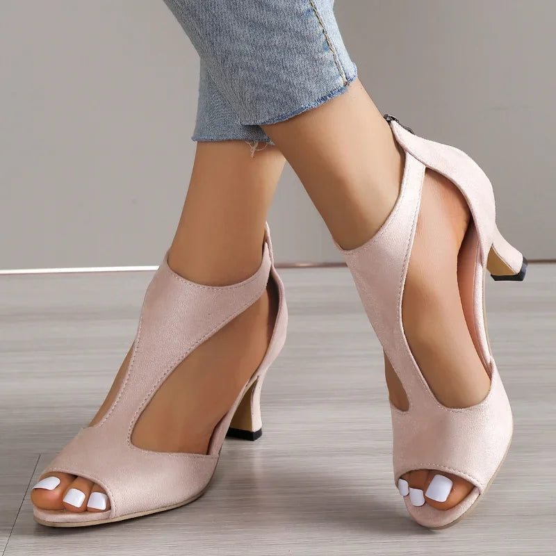 ALANA™ – Sleek Open-Side Heels 
