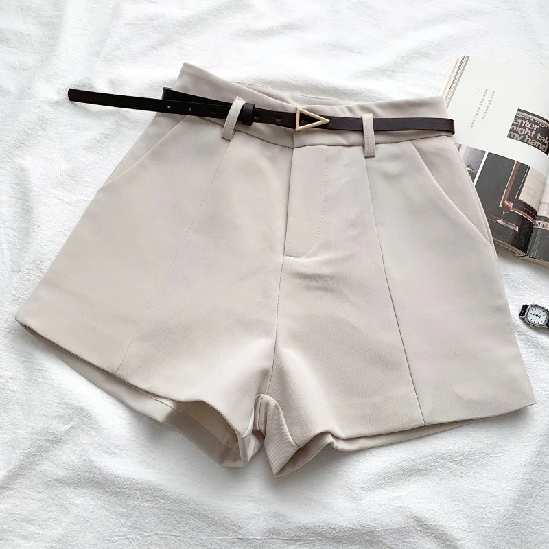 RACHELLE™ – Sleek High Waist Shorts 