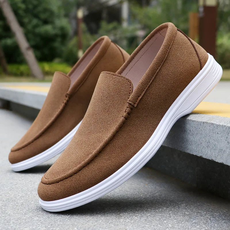 Luca | Casual Suede Slip On Loafers for Men