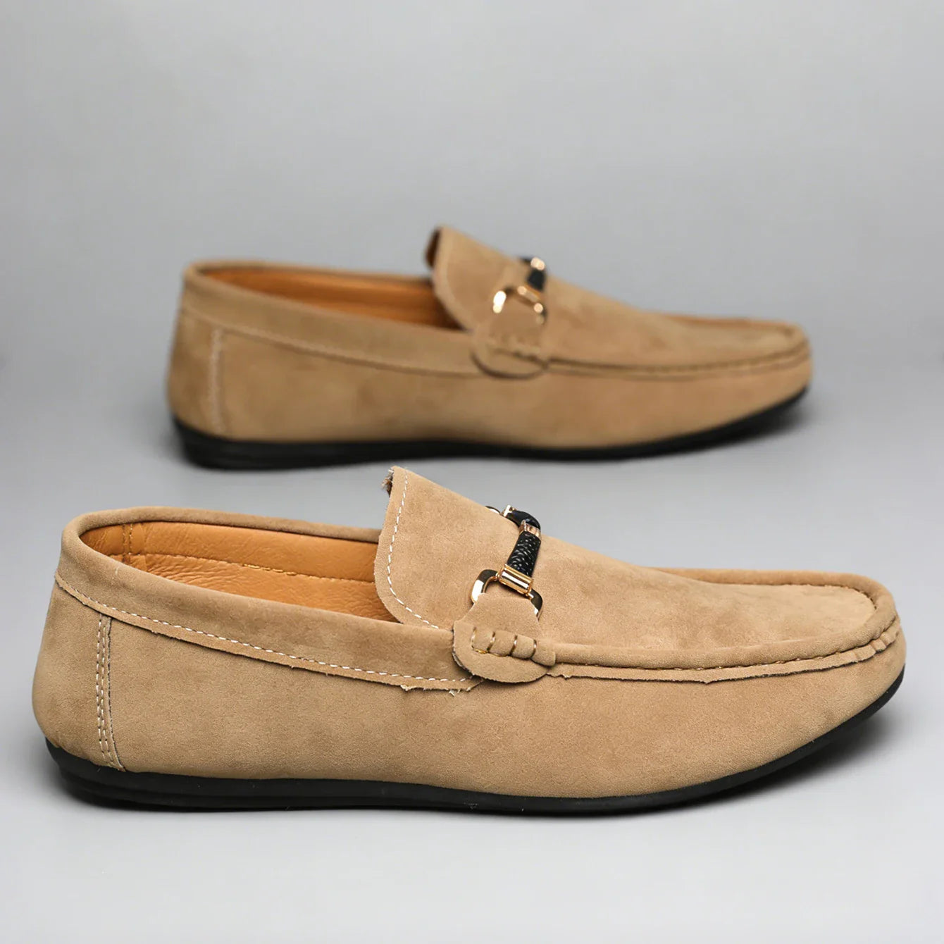 Bellano | Classic Suede Slip On Loafers