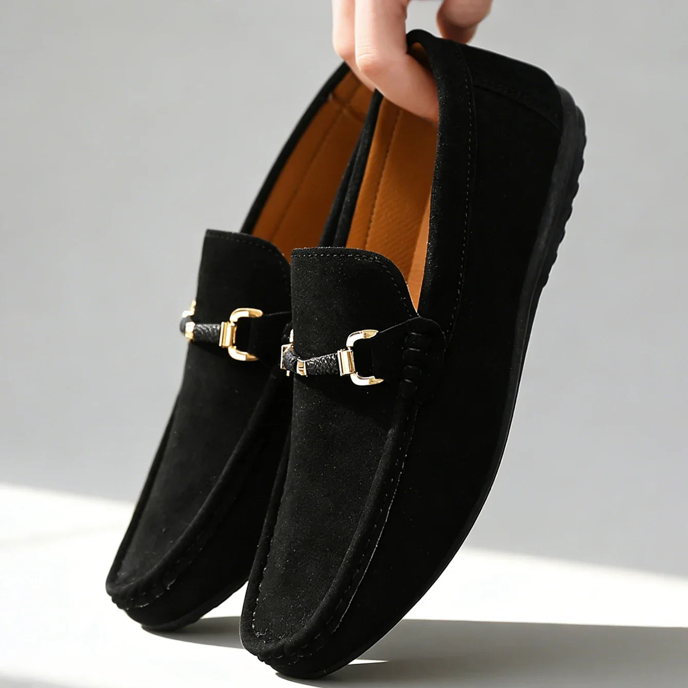 Bellano | Classic Suede Slip On Loafers