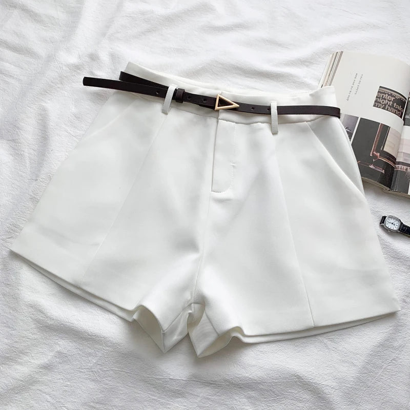 RACHELLE™ – Sleek High Waist Shorts 