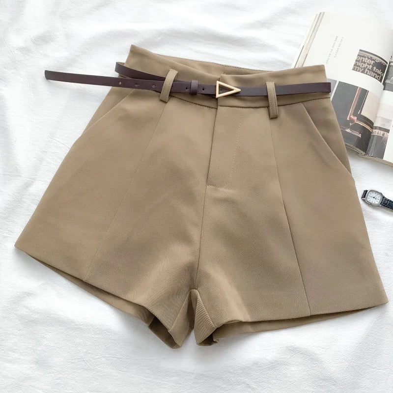 RACHELLE™ – Sleek High Waist Shorts 
