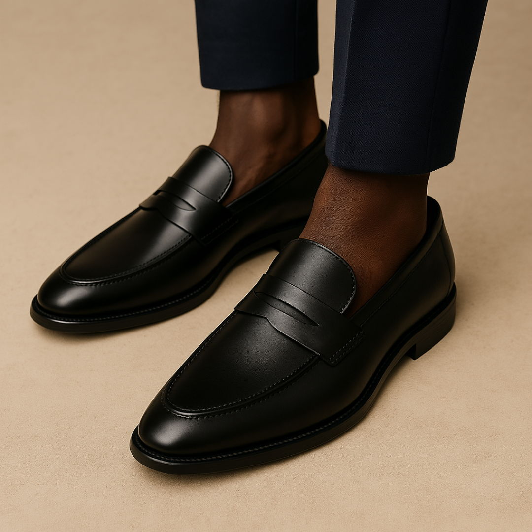 Lorenzo | Men's Classic Penny Loafers