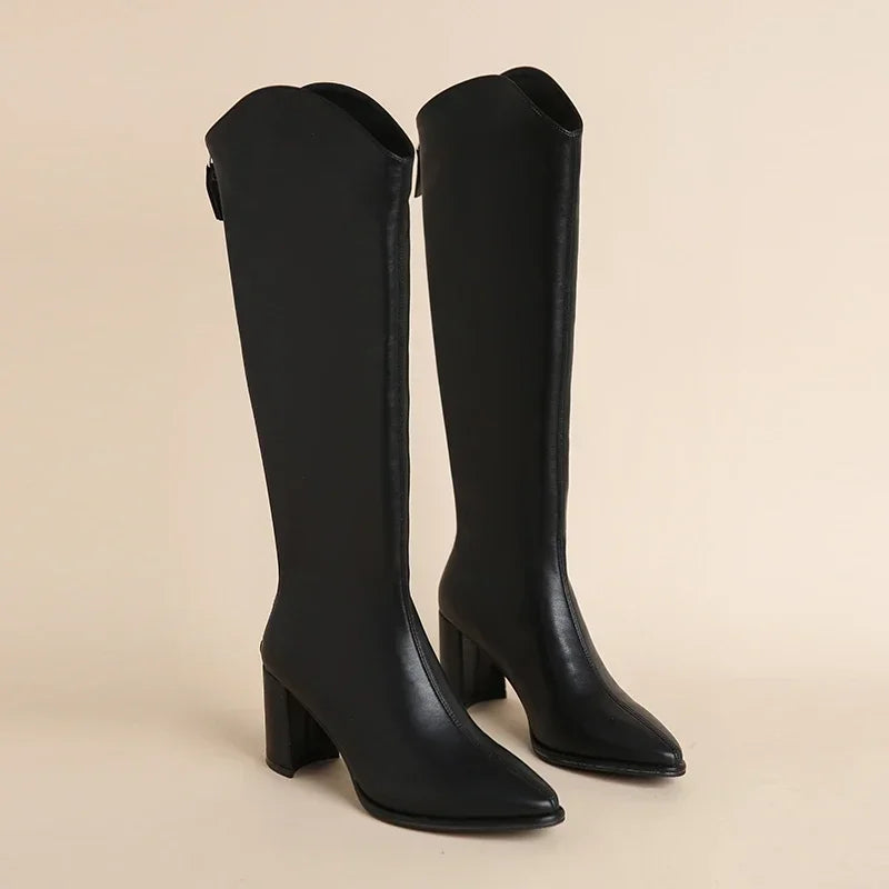 VALERIA™ - Luxury Longline Boots