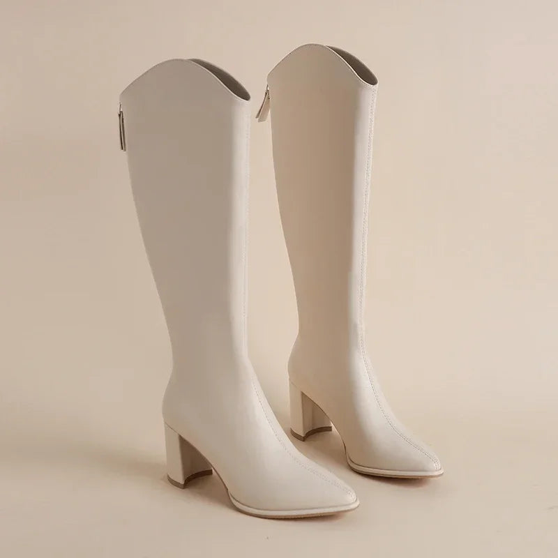 VALERIA™ - Luxury Longline Boots
