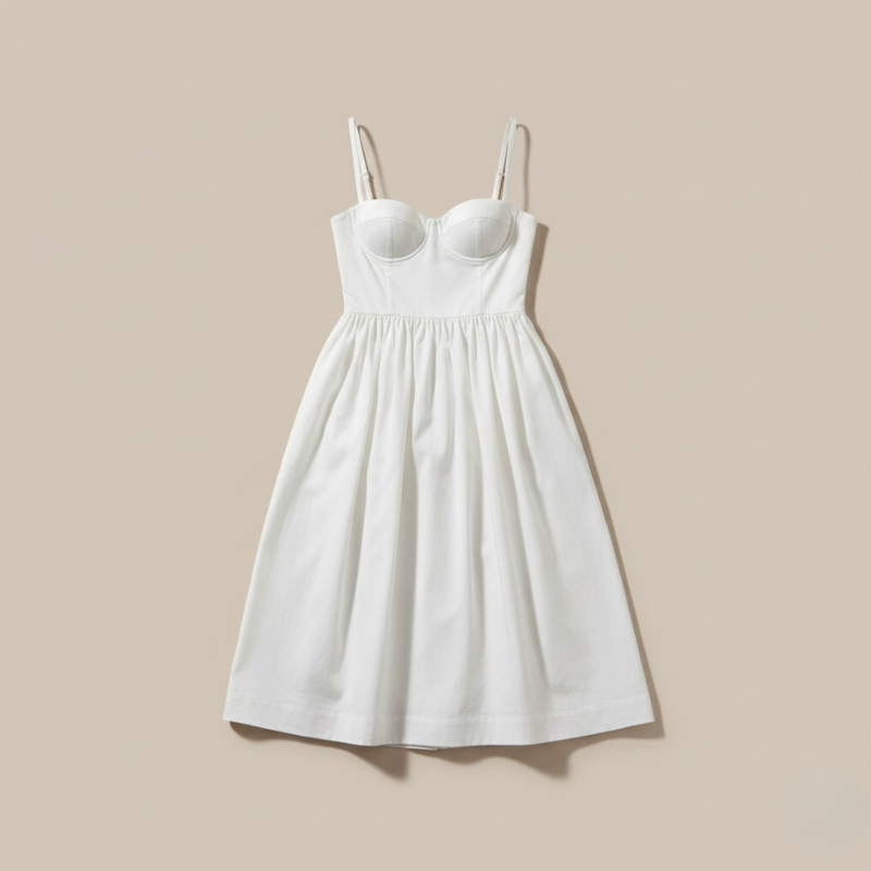 Alina | Elegant Flowy Midi Dress