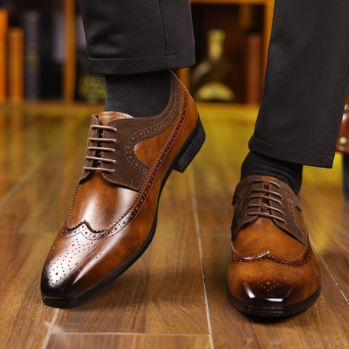 Vincent | Refined Brogue Oxford Shoes