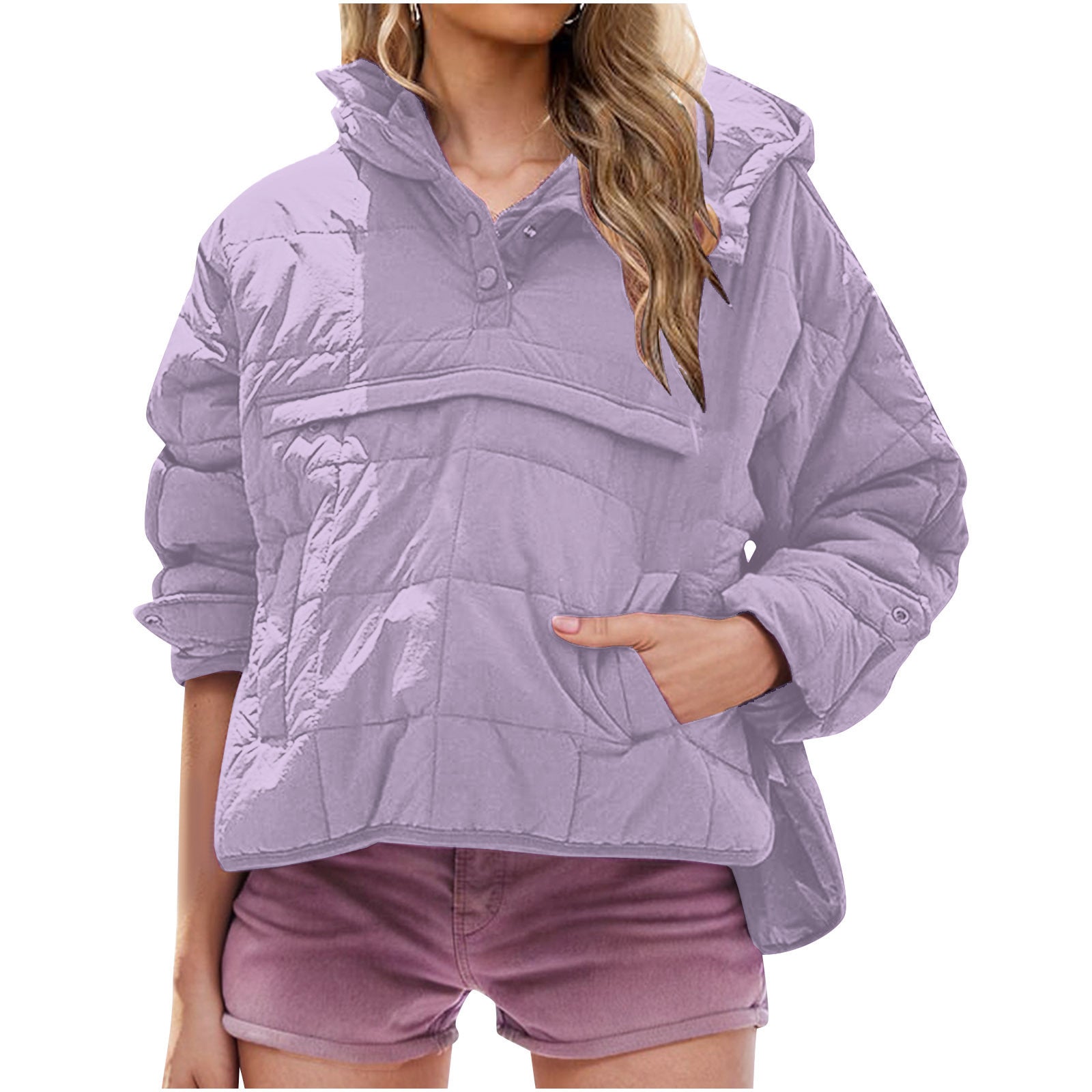 FARRELL™ – Oversized Hooded Pullover Hooded Jacket 