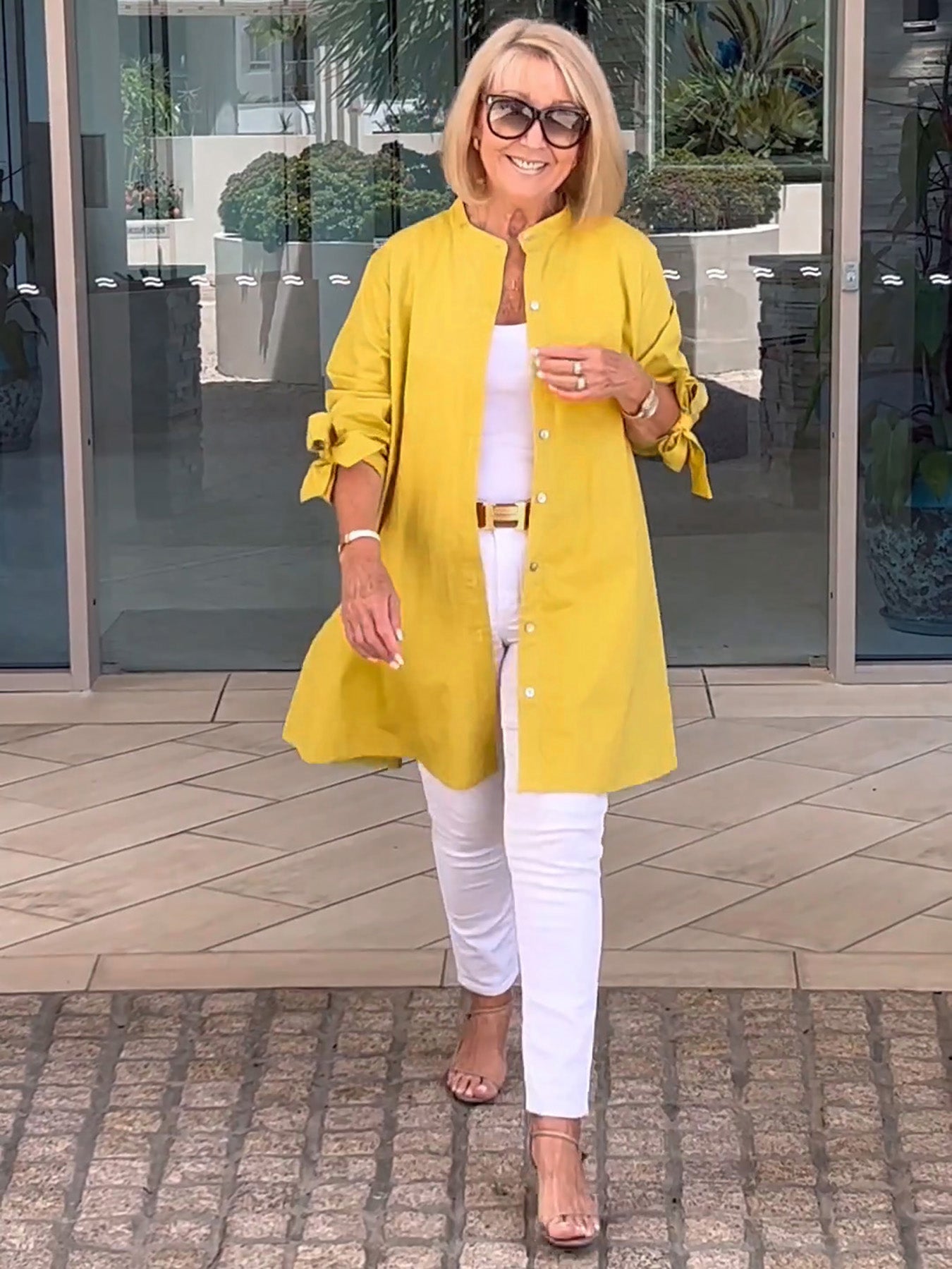 CÉLINA™ - Classy Long Shirt Jacket 