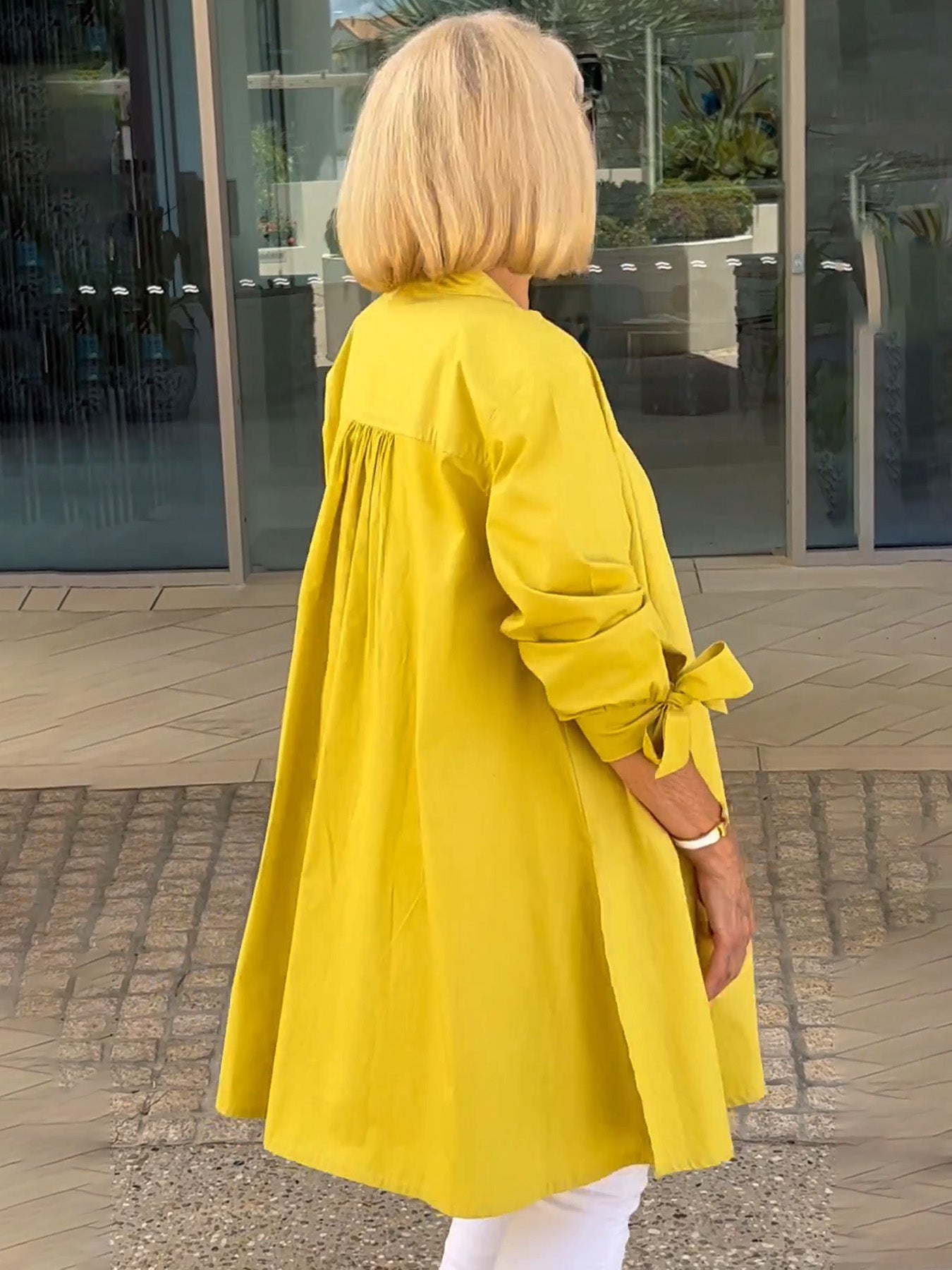 CÉLINA™ - Classy Long Shirt Jacket 