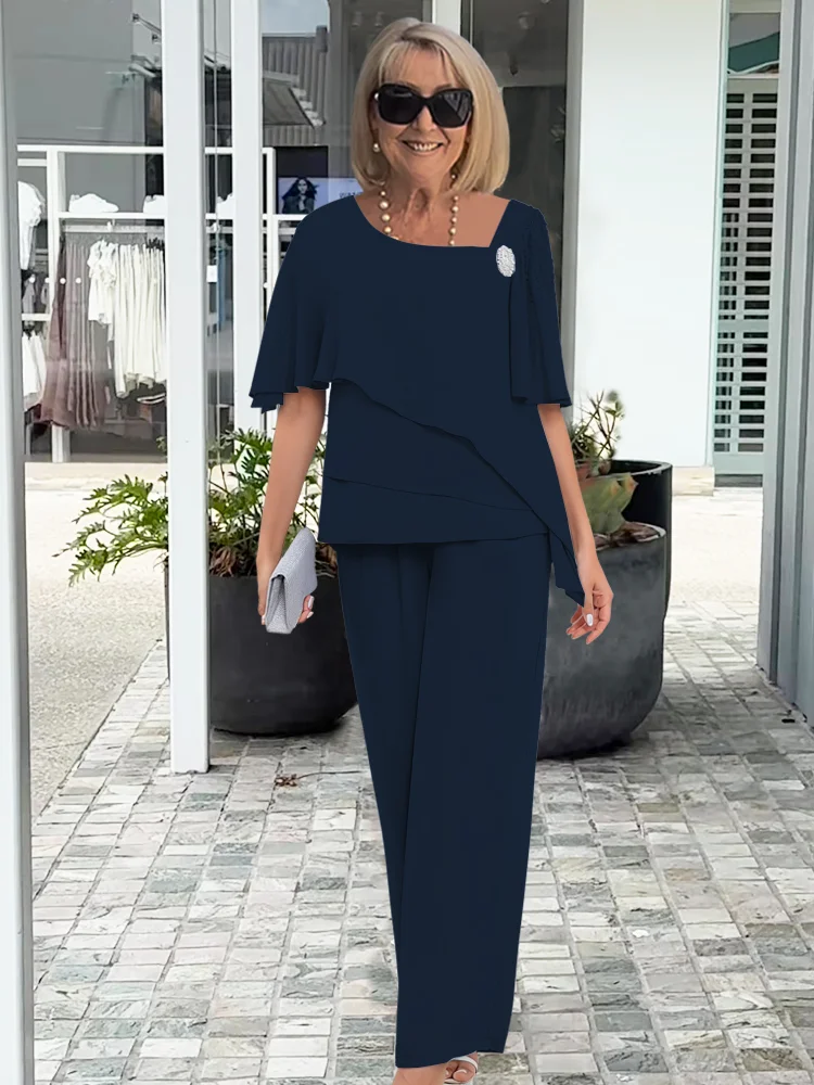 Celeste | Elegant Two-Piece Flowy Summer Set