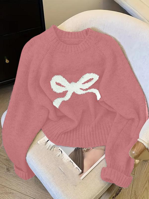 GRACIE™ - Elegant Bow Knit Sweater for Fall &amp; Winter Fashion
