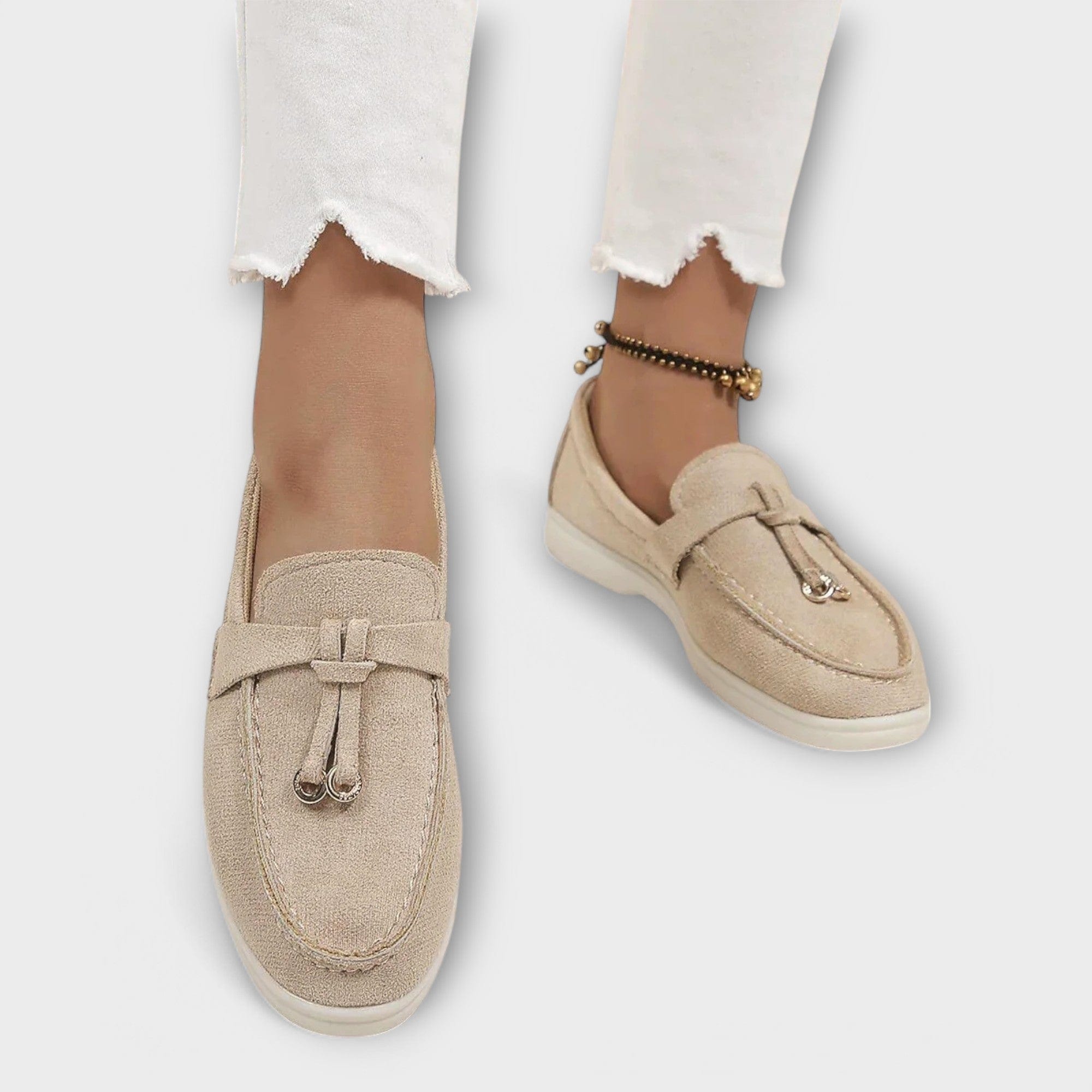 Selene | Elegant Suede Slip-On Loafers