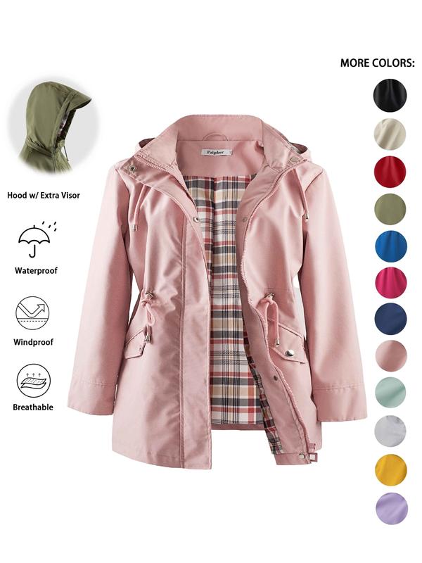 DENA™ - Lightweight Hooded Trench Coat for Casual Outings