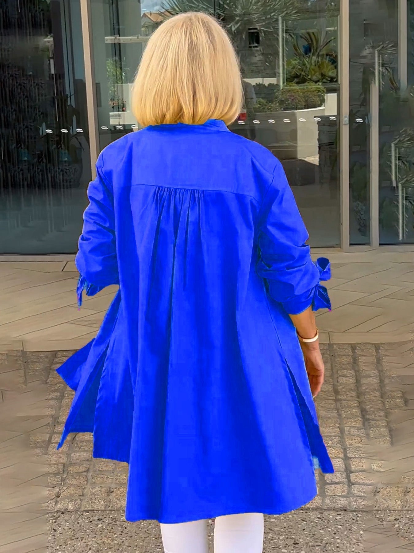 CÉLINA™ - Classy Long Shirt Jacket 