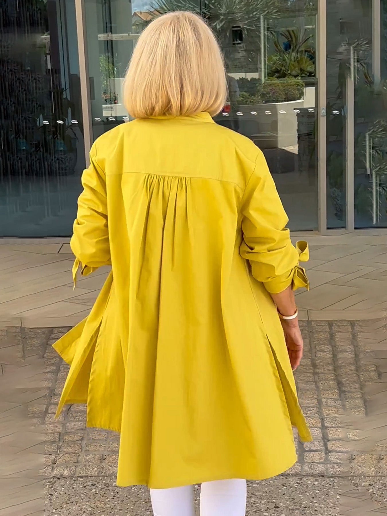 CÉLINA™ - Classy Long Shirt Jacket 