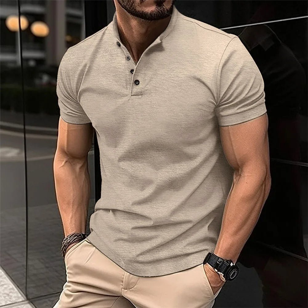 Martin | Men's Short Sleeve Henley T-Shirt
