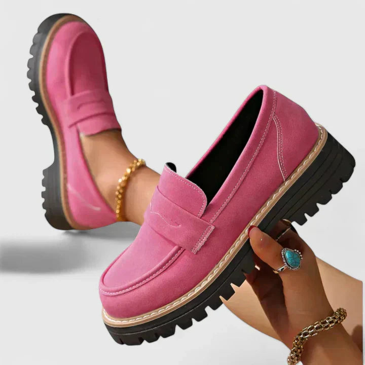 Daisy | Classic Chunky Sole Loafers
