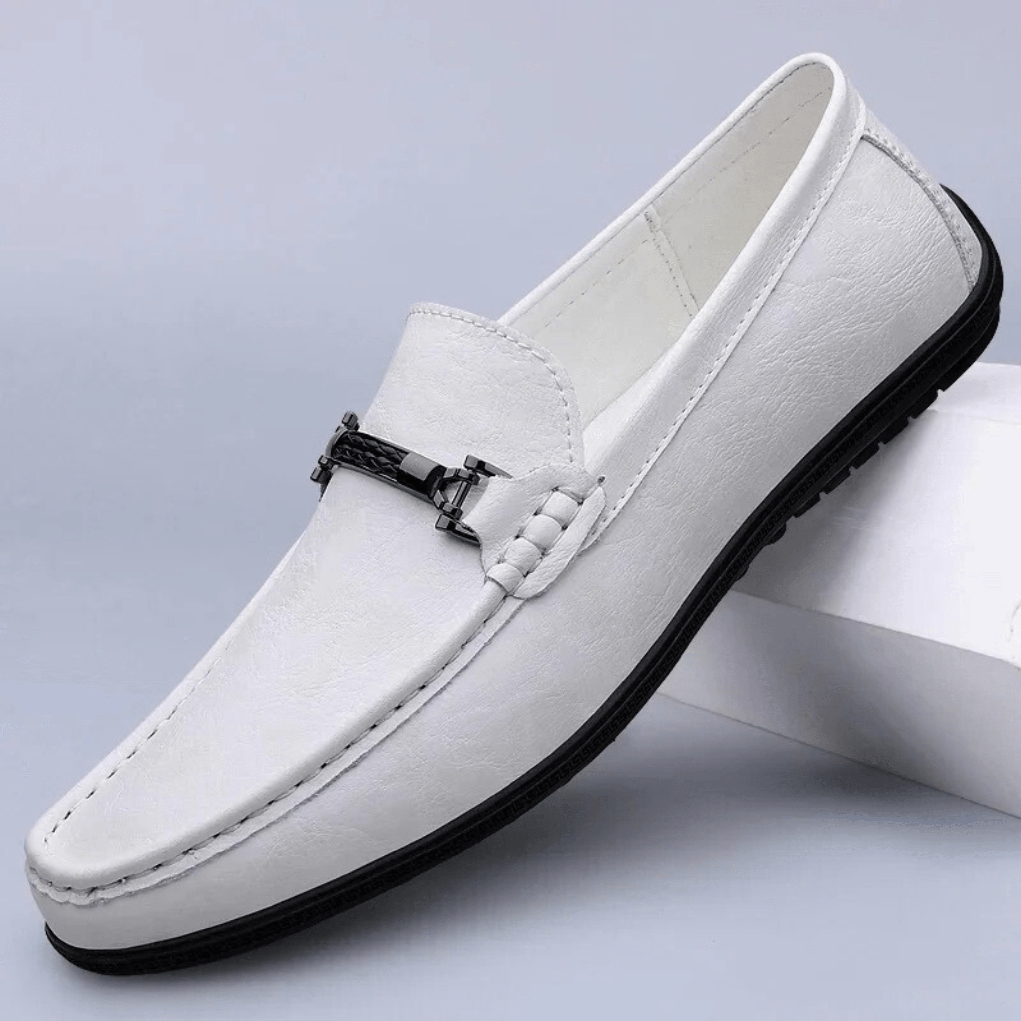 Nortvale | Casual Leather Driving Loafers for Men