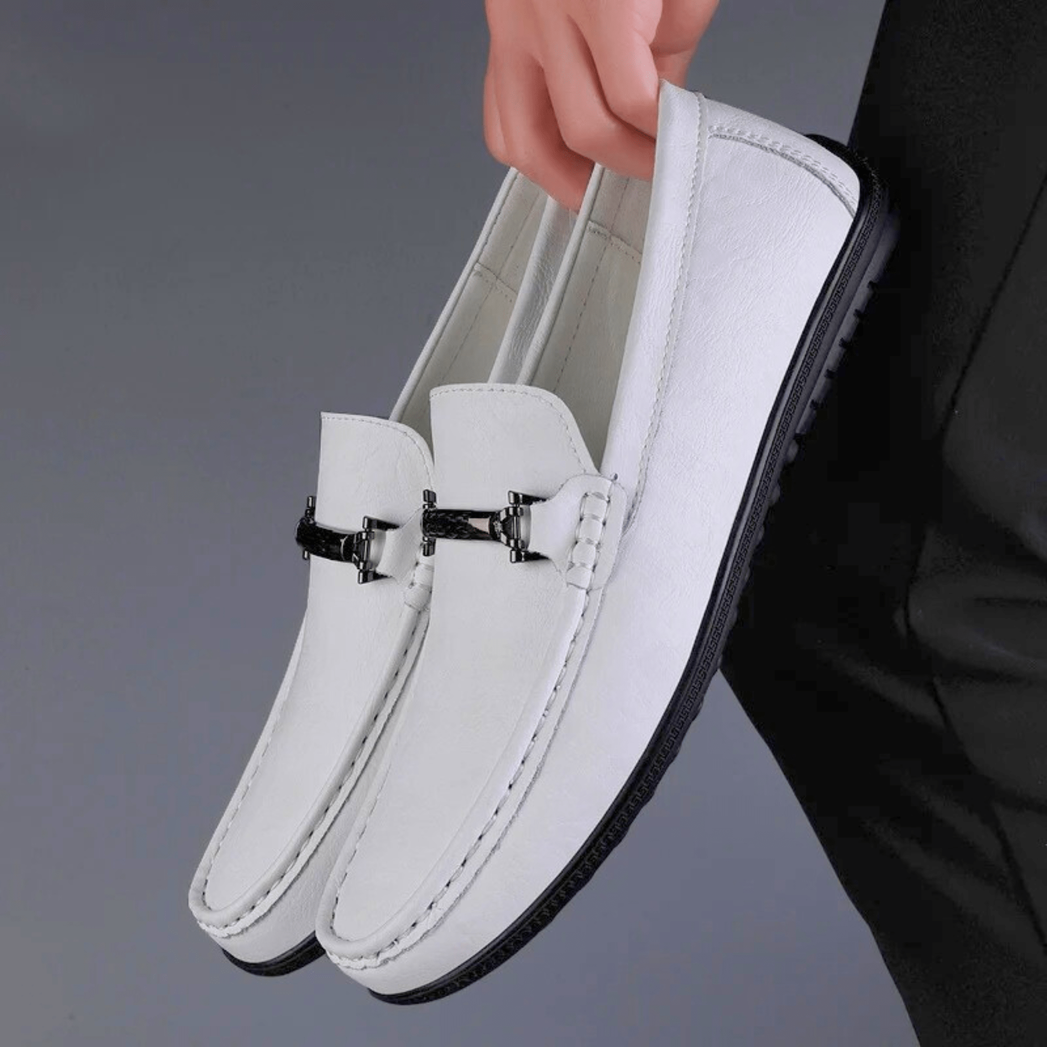 Nortvale | Casual Leather Driving Loafers for Men