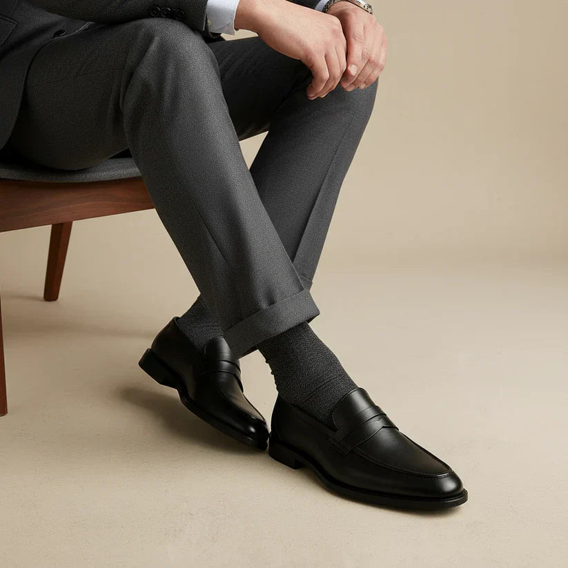 Lorenzo | Men's Classic Penny Loafers