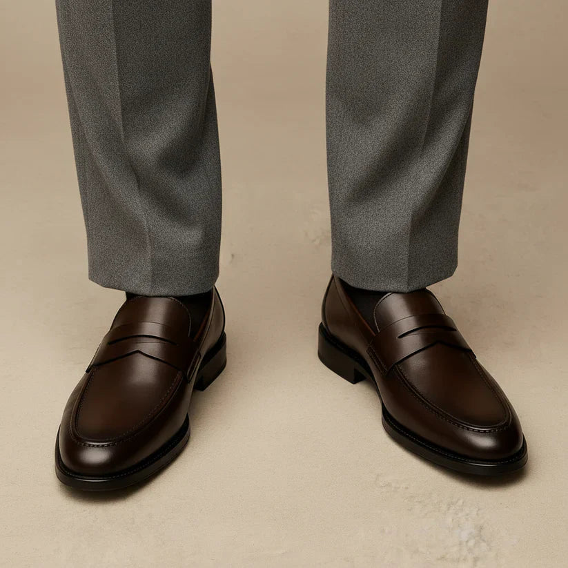 Lorenzo | Men's Classic Penny Loafers